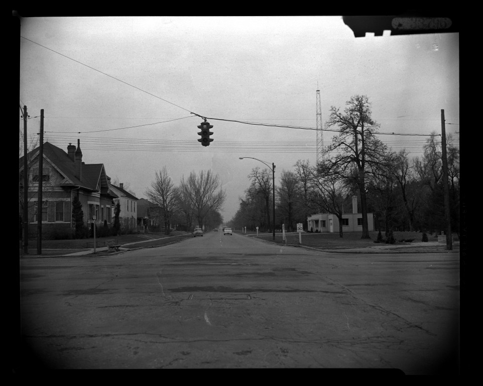 700 East looking south from 900 South in 1956